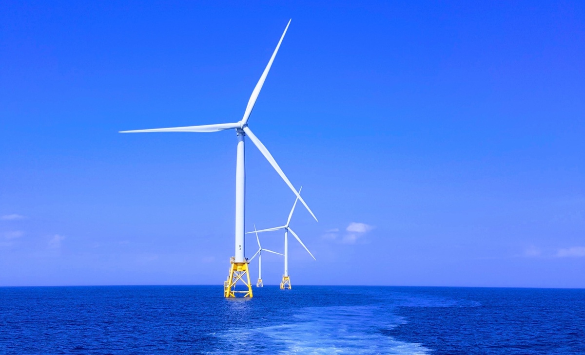 Energia eólica offshore.