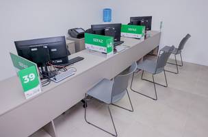 Espaço da Cidadania do Teresina Shopping. (Foto: Reprodução/ Ascom)