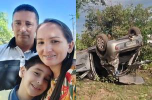 Família morre em acidente grave na PI-110. (Foto: Reprodução/ Divulgação)