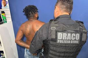 Homem foragido com condenação de 15 anos é preso em Floriano. (Foto: Divulgação/ PC-PI)