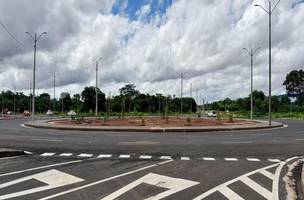 O prolongamento da Avenida Professor Arimateia Santos, está liberada para trafego. (Foto: Ascom: Prefeitura de Teresina)