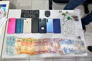 Operação faz apreensões e prende oito pessoas em Parnaíba. (Foto: Ascom: SSP)