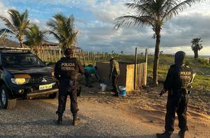 Operação mira facções e prende quatro pessoas no litoral do Piauí. (Foto: Divulgação/ PF-PI)