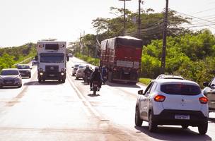 Ponte do Tancredo Neves, em Teresina. (Foto: Narcílio Costa/ Correio Piauiense)