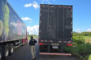 PRF prende suspeito de roubo de carga e sequestro em Teresina. (Foto: Divulgação/ PERF)