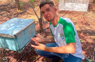Projeto BeeCarbon. (Foto: Ascom: SEDUC)