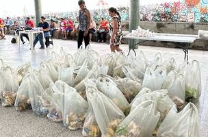 Projeto distribui alimentos para pacientes com câncer no Piauí. (Foto: Divulgação/ Ascom)
