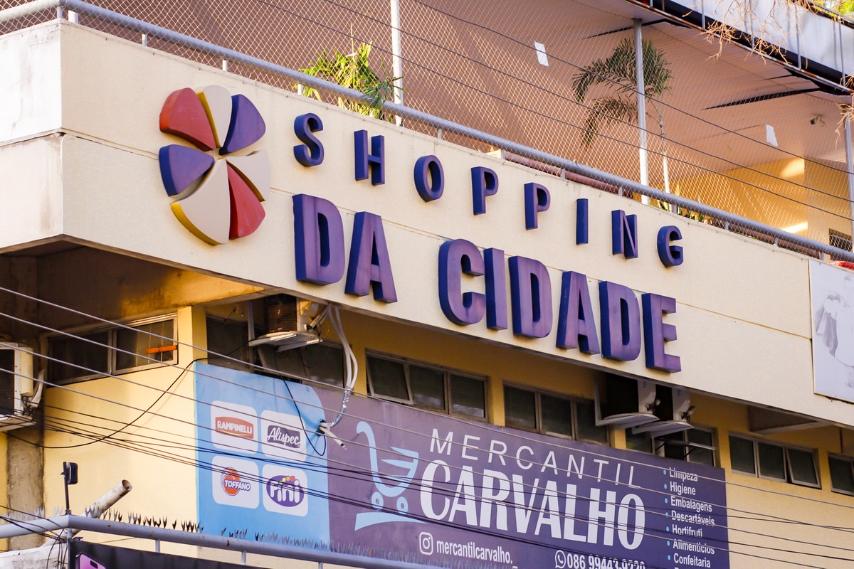 Shopping da Cidade, localizado na Av. Maranhão, Centro de Teresina.