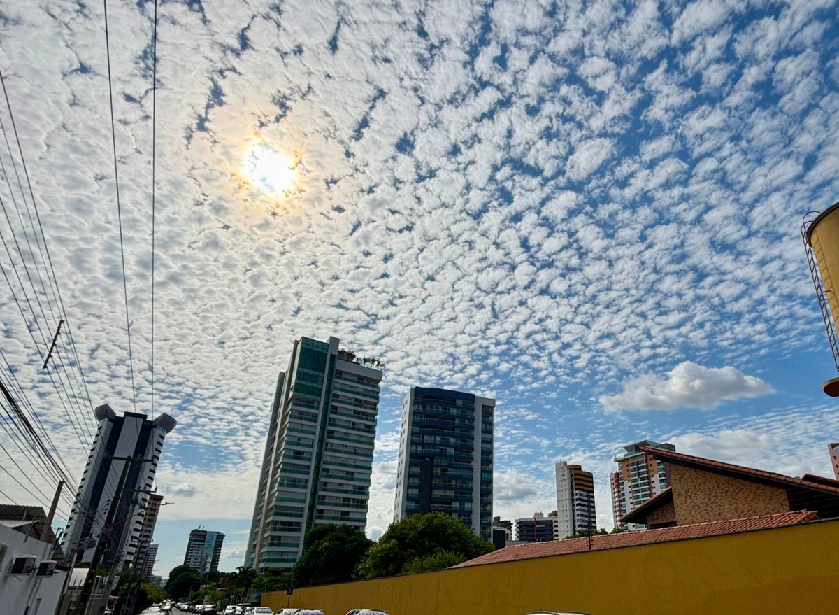 Vista do céu de Teresina.