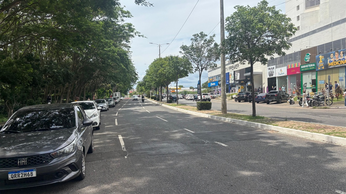 Avenida Raul Lopes, zona Leste de Teresina.