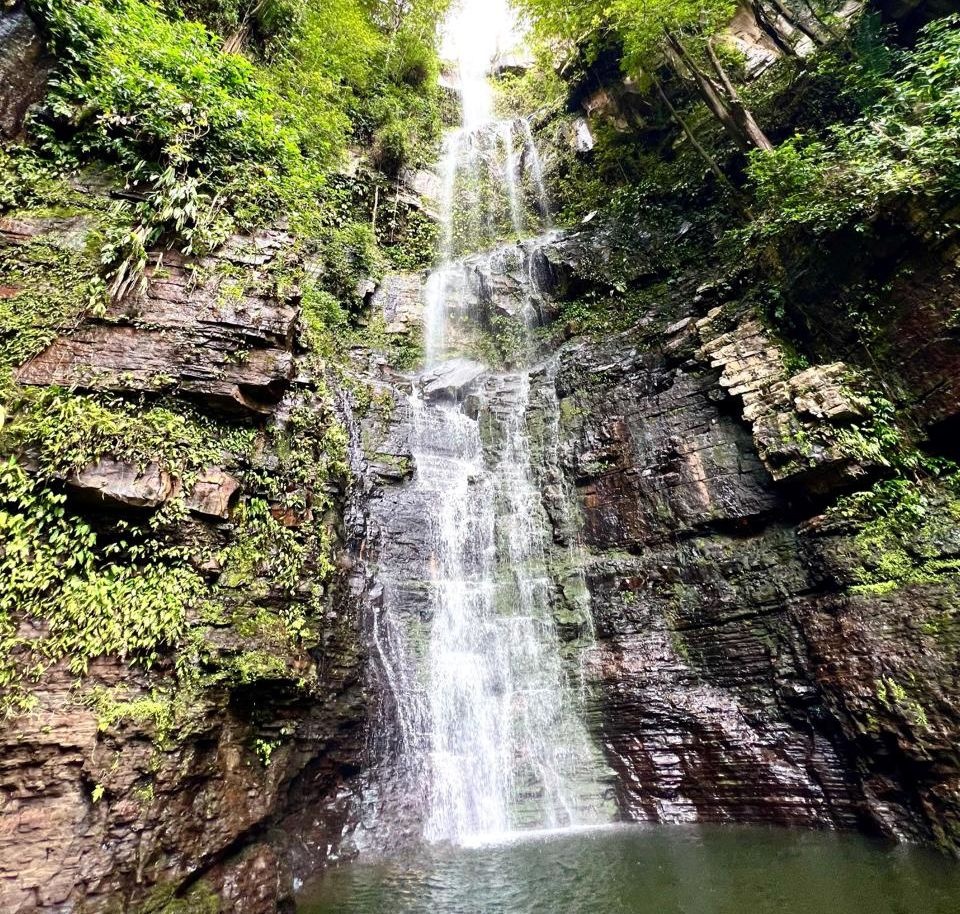 Cachoeira do Urubu Rei em Pedro II.
