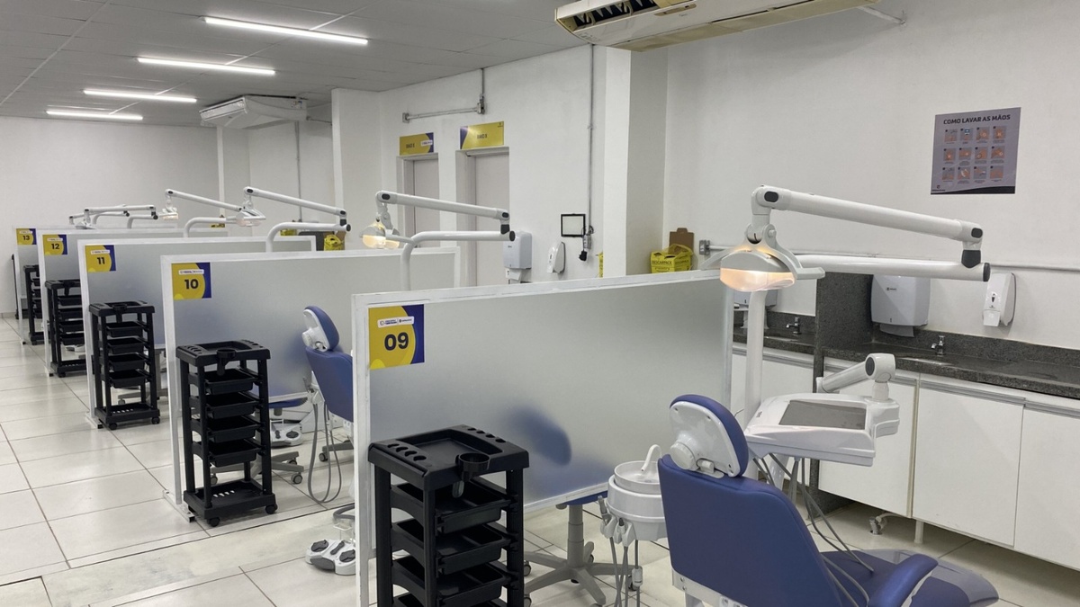 Clínica-escola de Odontologia da Faculdade Uninassau.