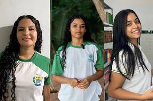Estudantes selecionadas para representar o Piauí no na fase nacional do Parlamento Juvenil do Mercosul (PJM), em Foz do Iguaçu. (Foto: Ascom/ Seduc)
