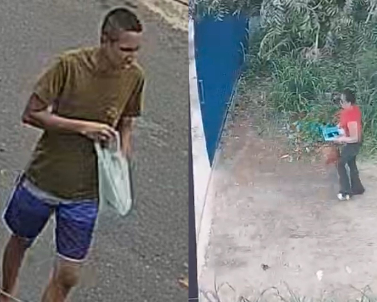 Homem que atacou professora com seringa segue foragido em Teresina.