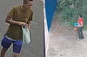 Homem que atacou professora com seringa segue foragido em Teresina. (Foto: Reprodução/ Divulgação)