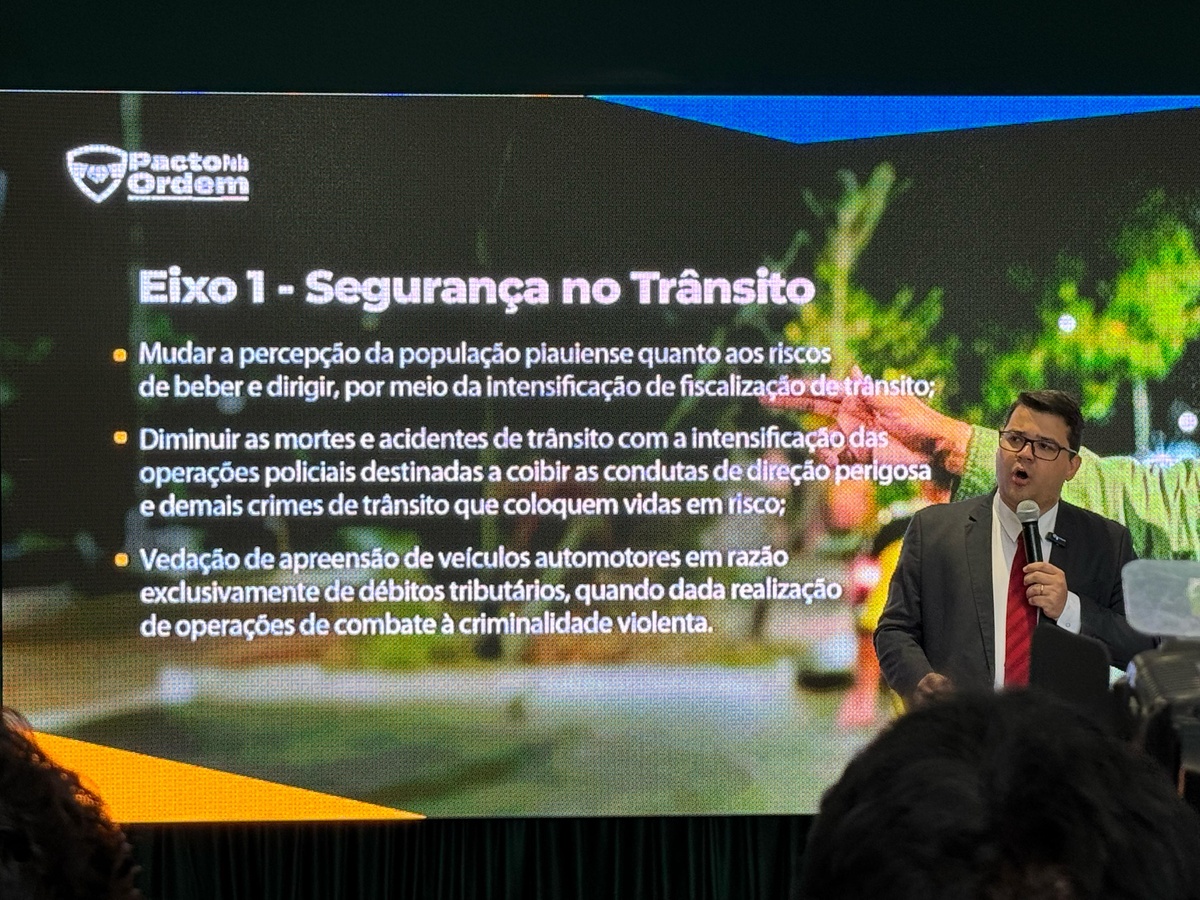 Piauí lança Pacto pela Ordem para reforçar combate ao crime e aumentar segurança.