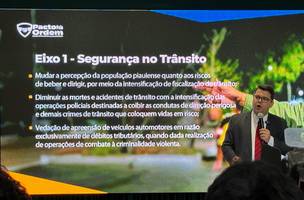 Piauí lança Pacto pela Ordem para reforçar combate ao crime e aumentar segurança. (Foto: Narcílio Costa/ Correio Piauiense)