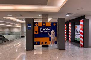 Ponto fixo de vacinação no Teresina Shopping. (Foto: ASCOM FMS)