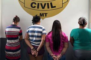 Quadrilha que aplicava golpes em famílias de pacientes com câncer é presa no Piauí. (Foto: Divulgação/ PC-PI)