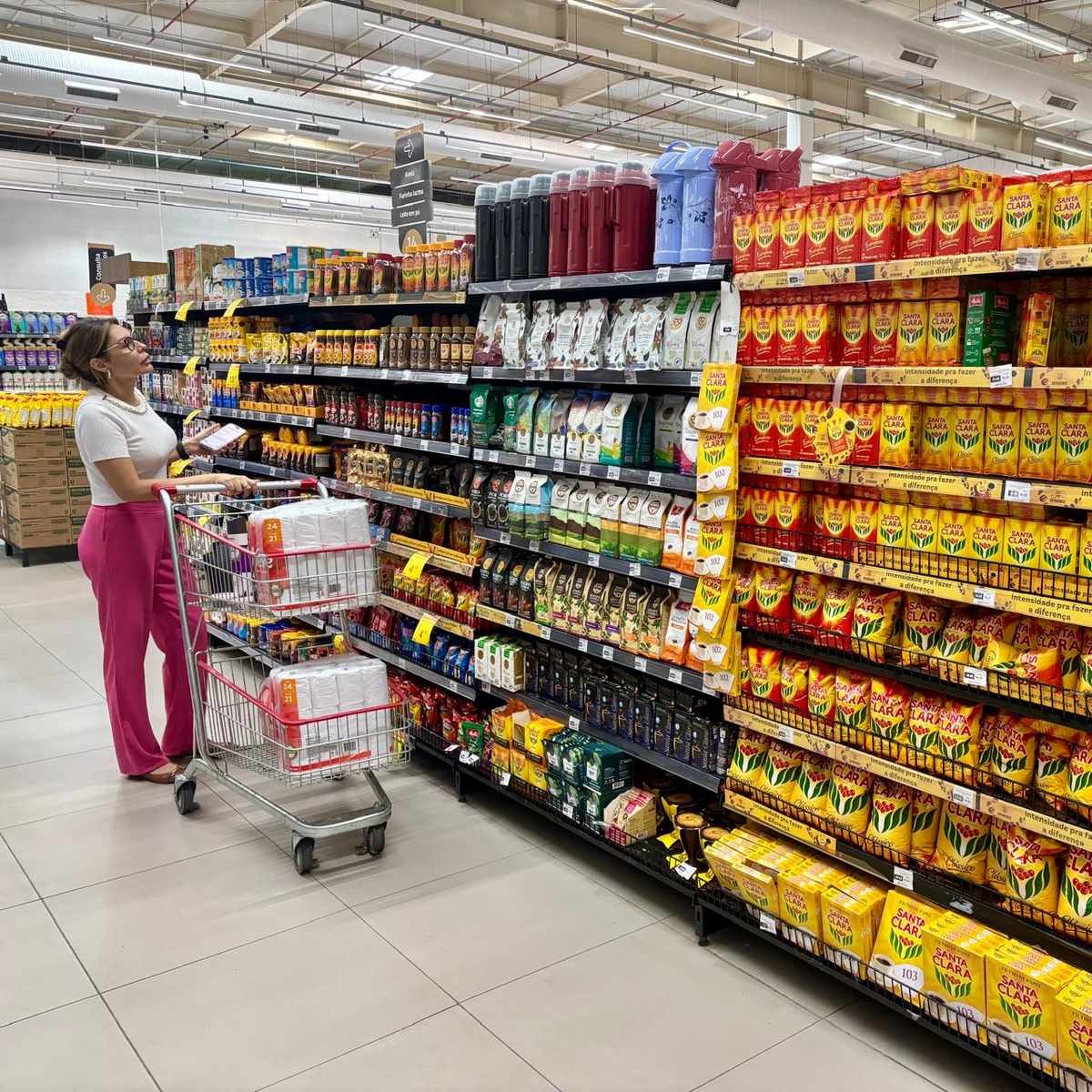 Supermercado em Teresina.