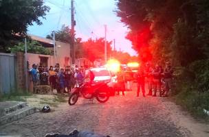 Tiroteio após cobrança de dívida deixa brasileiro morto e colombiano ferido em Parnaíba. (Foto: Divulgação/ PM-PI)