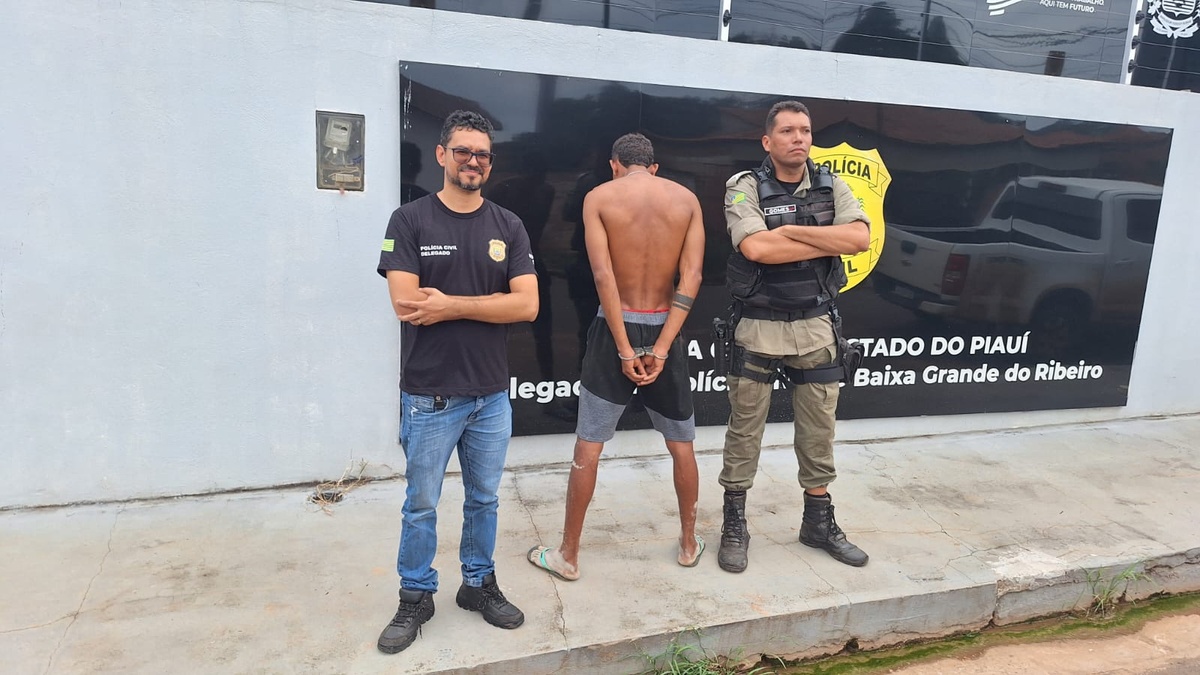 Homem é preso acusado de estuprar menor.