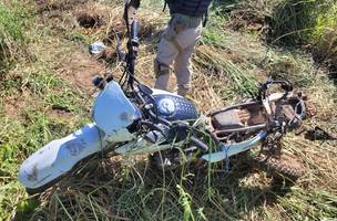 Homem morre em acidente entre moto e carro na BR-407. (Foto: Divulgação/ PRF-PI)