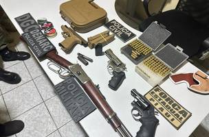 Materiais apreendidos durante a ação policial. (Foto: Divulgação/ PC-PI)