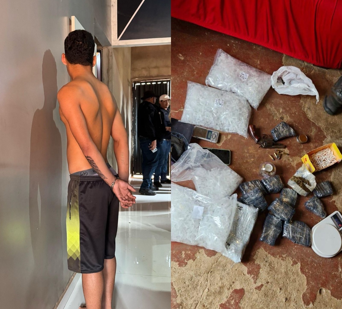 Megaoperação termina com presos, drogas, armas e dinheiro apreendidos no Piauí.