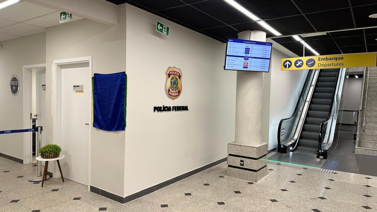 Novo posto da Polícia Federal funcionará 24 horas no aeroporto de Teresina.
