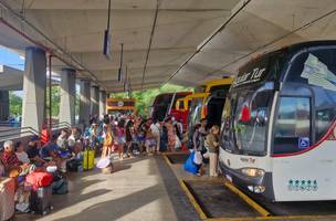 Terminal Rodoviário de Teresina. (Foto: Reprodução/ Ascom)