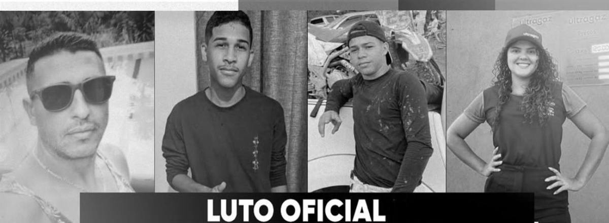Veja as vítimas do acidente que matou quatro jovens piauienses.