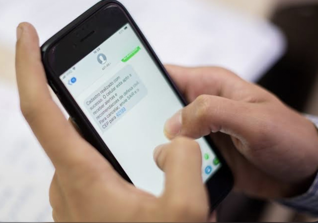 Defesa civil testará alerta por  celular nas cidades no Piauí neste sábado (14).