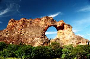 Parque Nacional da Serra da Capivara. (Foto: Divulgação/ Ascom)