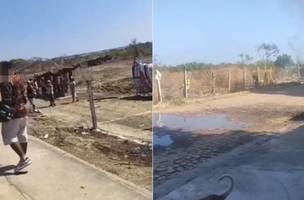 MPPI investiga incitação à ocupação irregular em terreno na zona Norte de Teresina. (Foto: Divulgação/ Internet)