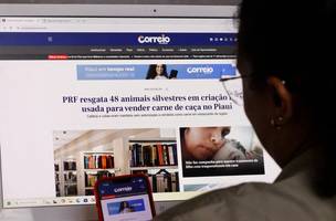 Portal Correio Piauiense. (Foto: Narcílio Costa/ Correio Piauiense)