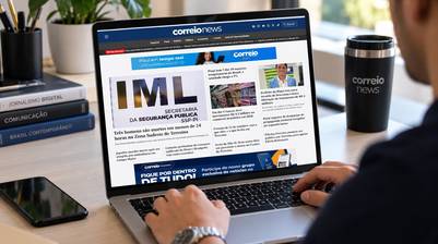 Correio News estreia nova identidade visual e amplia aposta no jornalismo digital.