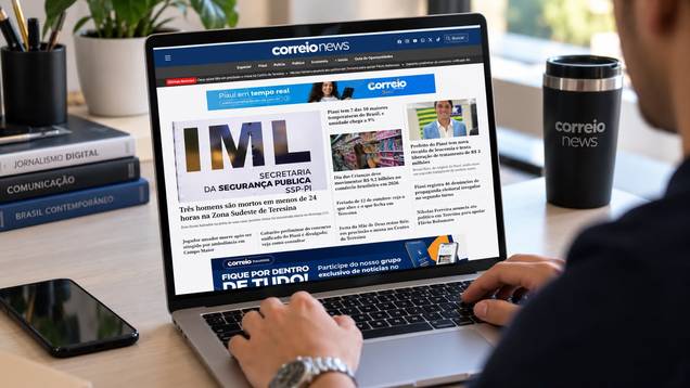 Correio News estreia nova identidade visual e amplia aposta no jornalismo digital.