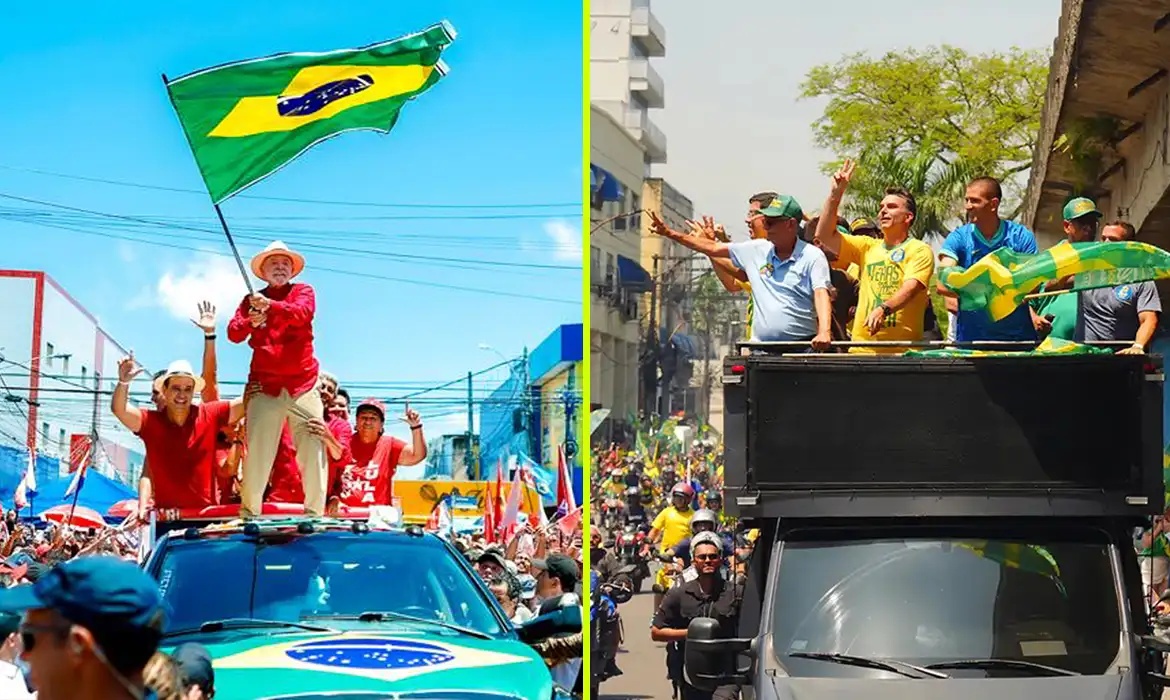 Datafolha aponta empate técnico entre Lula, com 45%, e Flávio Bolsonaro, com 47%.