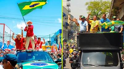 Datafolha aponta empate técnico entre Lula, com 45%, e Flávio Bolsonaro, com 47%.