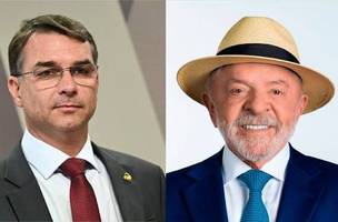 Luiz Inácio Lula da Silva (PT) e Flávio Bolsonaro (PL). (Foto: Reprodução/ Agência Brasil)