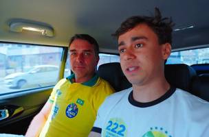 Nikolas Ferreira anuncia ato político em Teresina para apoiar Flávio Bolsonaro. (Foto: Reprodução/ Internet)