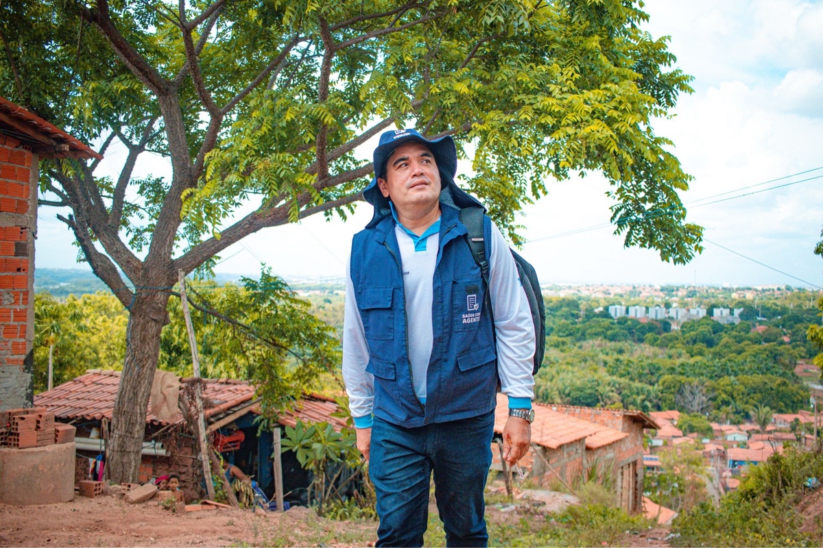 Agente de saúde, Tadeu Melo.