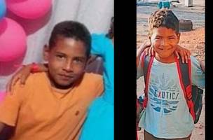 Irmãos de 7 e 11 anos morrem após se afogarem em reservatório no Piauí. (Foto: Reprodução/ Arquivo Pessoal)