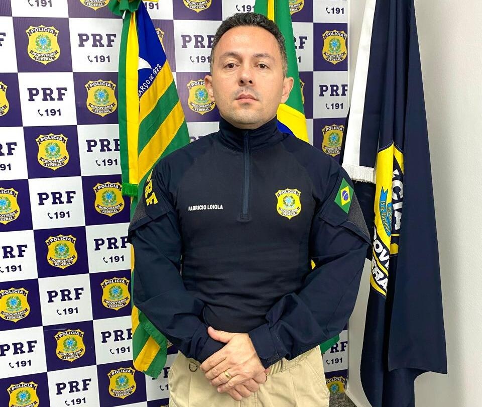 Policial rodoviário federal Fabrício Loiola.