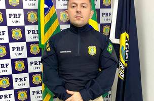 Policial rodoviário federal Fabrício Loiola. (Foto: Divulgação/ Ascom)