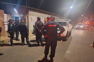 Homem é morto a tiros dentro de casa durante assalto em Demerval Lobão (Foto: Reprodução/PMPI)